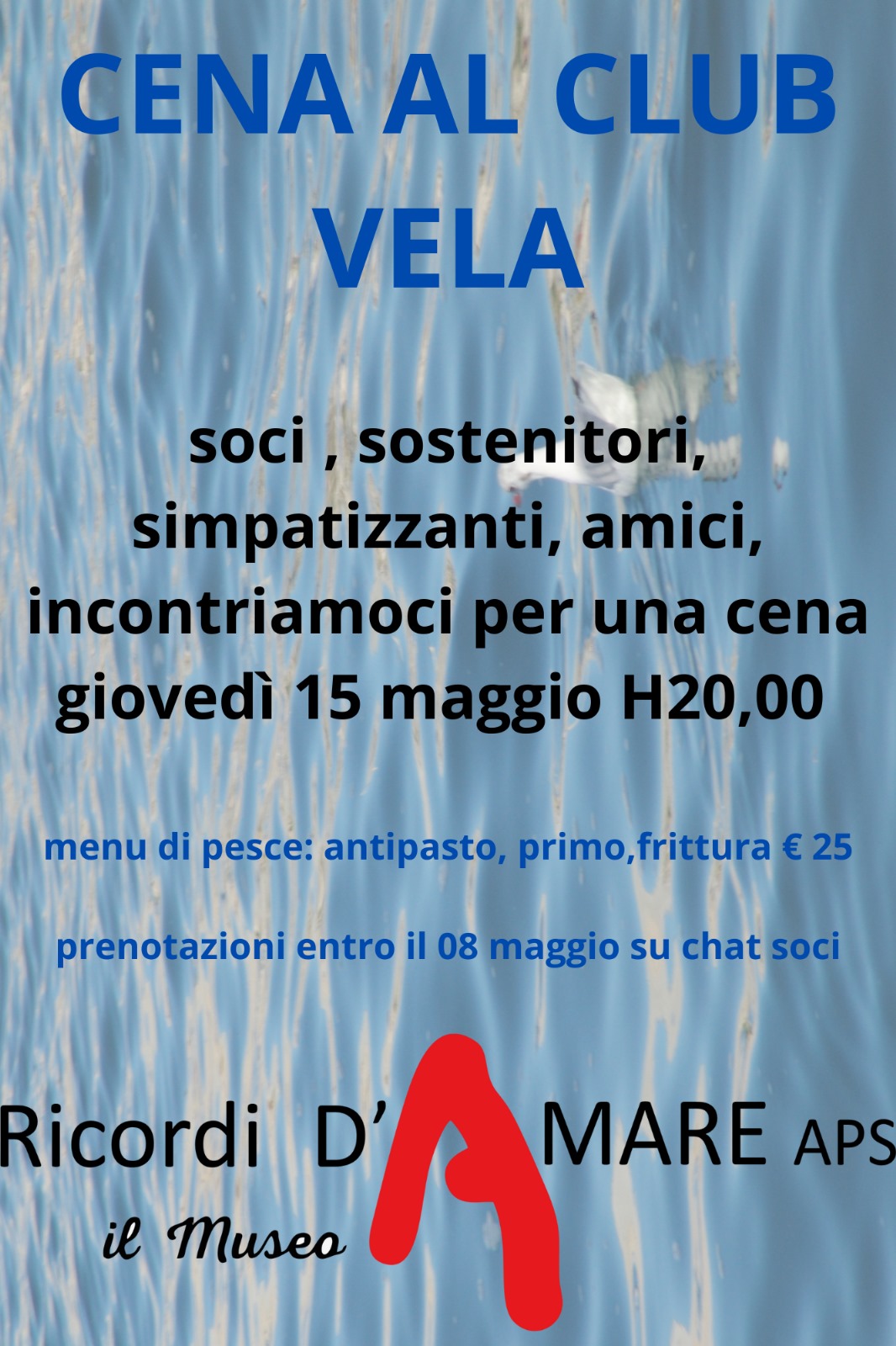 Cena sociale al Club Vela