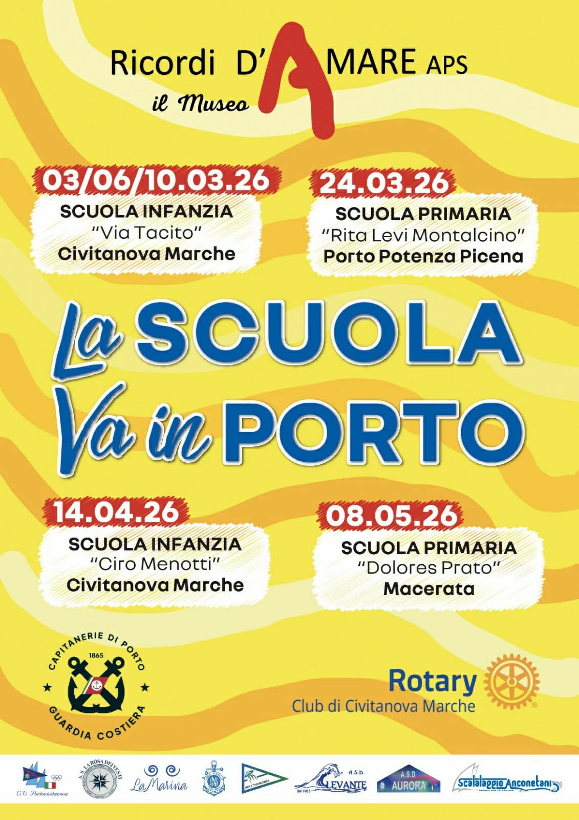 La scuola va in porto